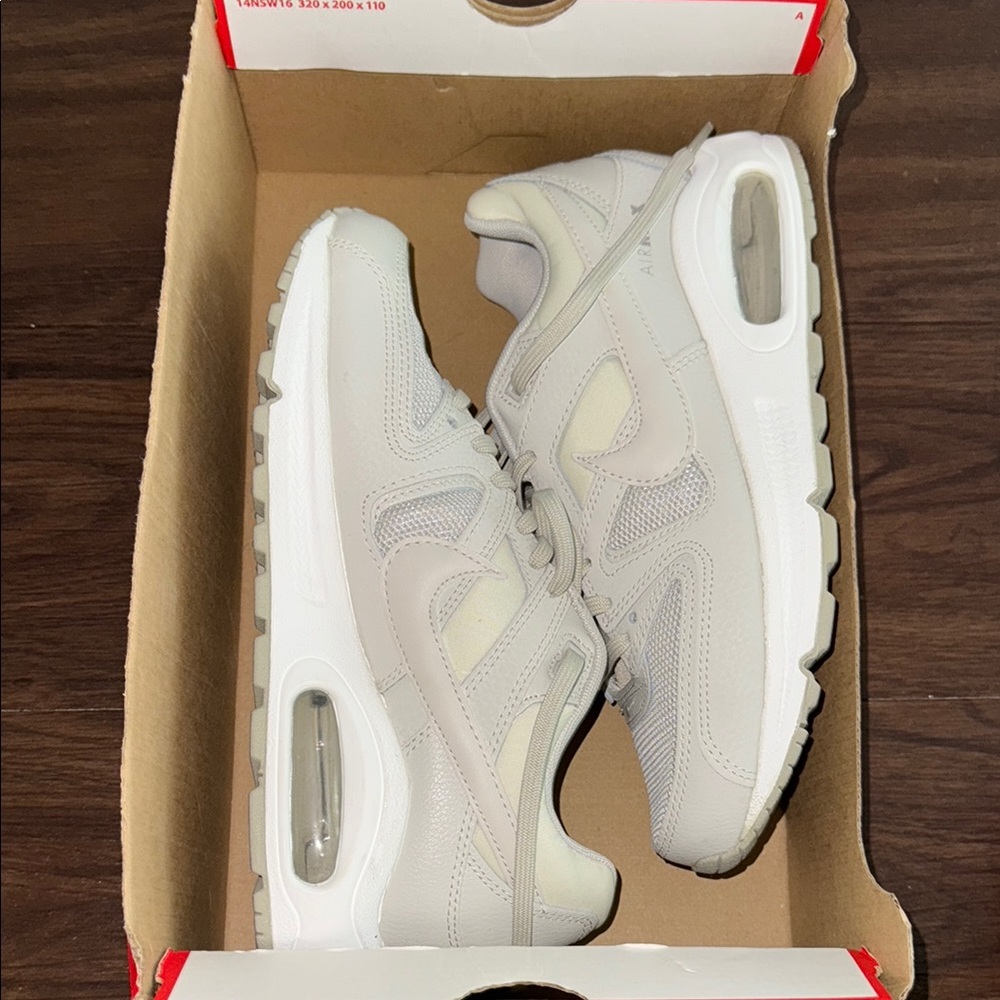 Nike Gray Air Max Sneakers Minimalist Design